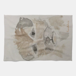 Border Terrier Tea Theedoek