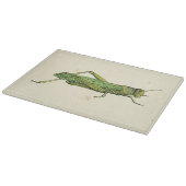 Bordered Print of Green Grasshopper Snijplank (Hoek)