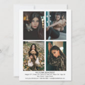 Borderline 5 Actor Model Talent Comp ZED Kaart (Achterkant)