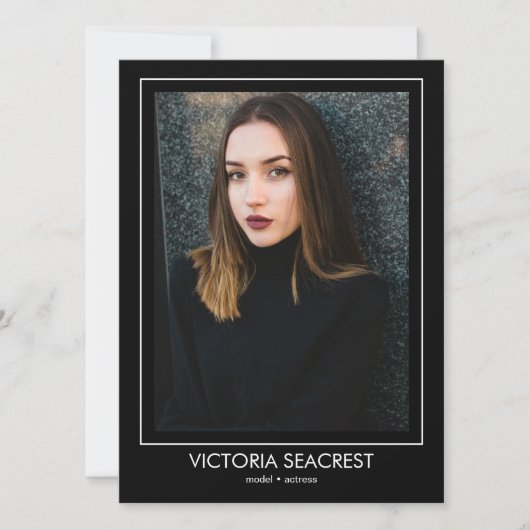 Borderline 5 Actor Model Talent Comp ZED Kaart (Voorkant)