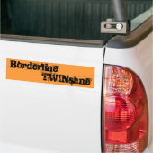 Borderline TWINsane Bumpersticker (Op Truck)