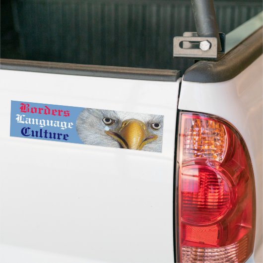 Borders Language Culture Bumpersticker (Op Truck)