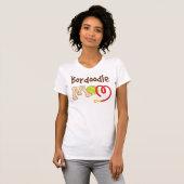 Bordoodle Hondenras Mam Gift T-shirt (Voorkant volledig)