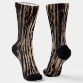 Bordrukstructuur verbrand sokken (Gebogen)