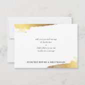 Bords dorés Merci modernes (Dos)