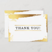 Bords dorés Merci modernes (Devant / Derrière)