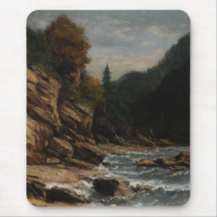 Bords du lac Léman - Gustave Courbet Muismat