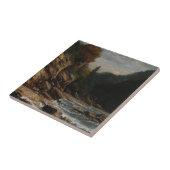 Bords du lac Léman - Gustave Courbet Tegeltje (Zijkant)