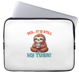 Bordspel Liefhebber Luiaard Game Night Ja Het Is N Laptop Sleeve