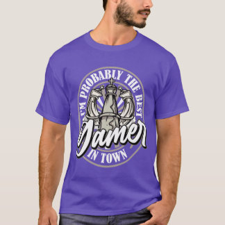 Bordspellen Grappig meisje T-shirt