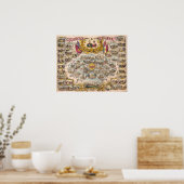  bordspellen - Kunstdruk Poster (Keuken)