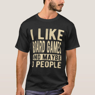 Bordspellen Zeggen vriend T-shirt