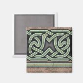 Bordure B, aimant droit vert (Recto/Verso)