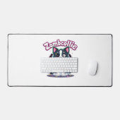 Bordure Collie BC Chien Zombie Halloween Essentiel (Clavier et souris)