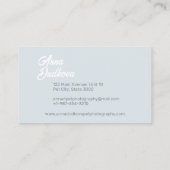 Bordure Collie Carte de visite de la photographie  (Dos)