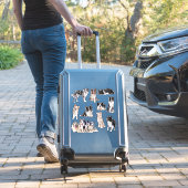 Bordure Collie ensemble de 10 autocollants (Valise Insitu)