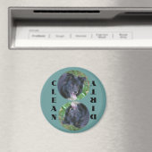 Bordure Collie Lave-vaisselle Magnet (In Situ (Lave-vaisselle))