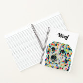 Bordure Collie Mix Carnet 8,5 po x 11 po (Intérieur)