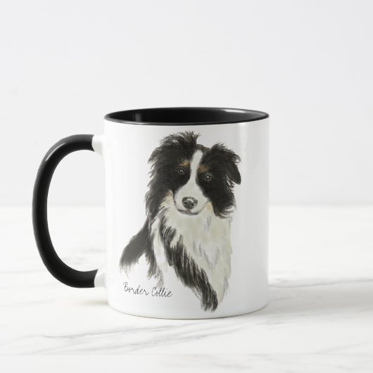 Bordure Collie Mug (Gauche)