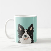 Bordure Collie Mug - Un joli cadeau de chien pour  (Gauche)