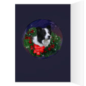 Bordure Collie Noël (Intérieur (Gauche))
