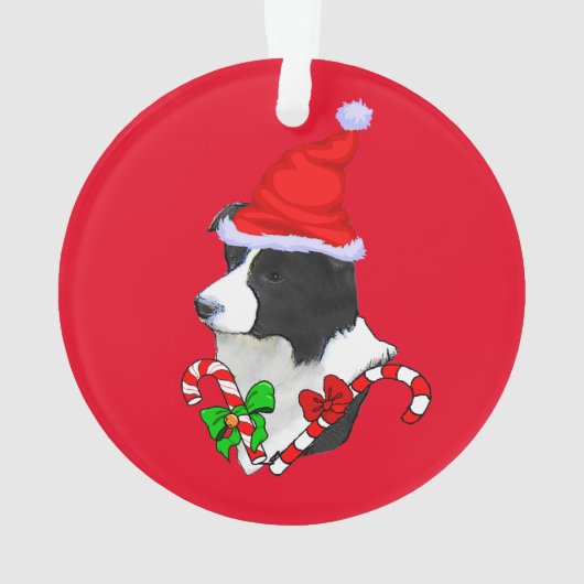 Bordure Collie Noël (dos)