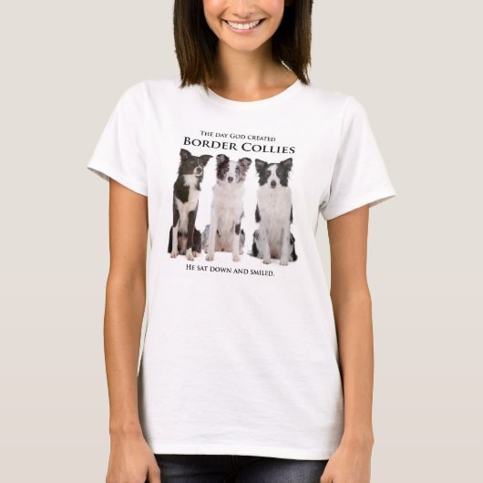 Bordure Collie T-Shirt (Devant)