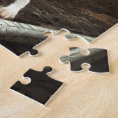 Bordure de Cyborg Collie Jigsaw Puzzle (Côté)