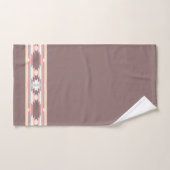 Bordure de design amérindien aztèque (Serviette à main)