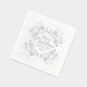 Bordure de feuillage décoratif Joyeux Noël (Gauche)
