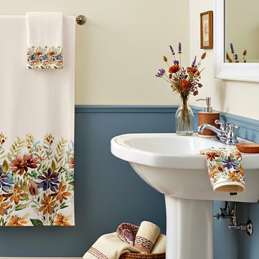 bordure de fleurs sauvages d'automne