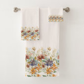 bordure de fleurs sauvages d'automne (En situation)