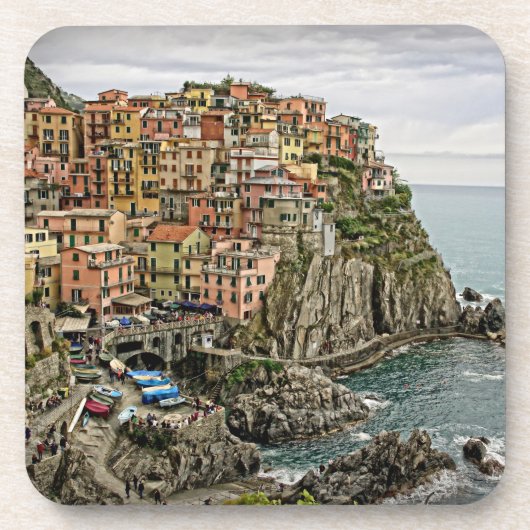 Bordure de l'Italie - Manarola - Dessous de verre (Devant)