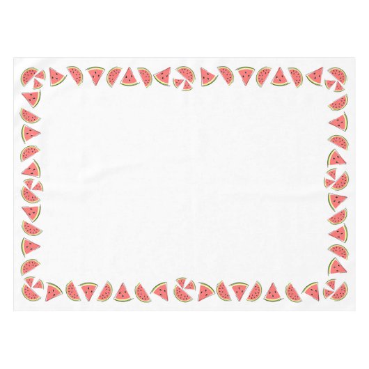 Bordure de nappes de pastèque (Devant (Horizontal))