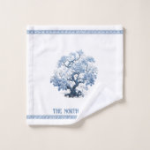 Bordure décorative Chinoiserie Motif ID1094 (Gant de toilette)