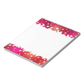 Bordure des Coeurs Volants - Bloc-notes (Tourné)