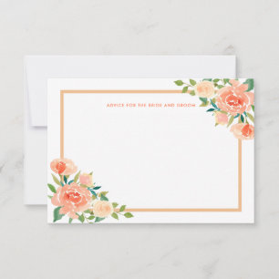 Bordure des fleurs de pêche Conseil Mariage