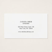 Bordure d'or blanc simple (Dos)