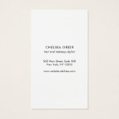 Bordure d'or Rose moderne rose simple (Dos)