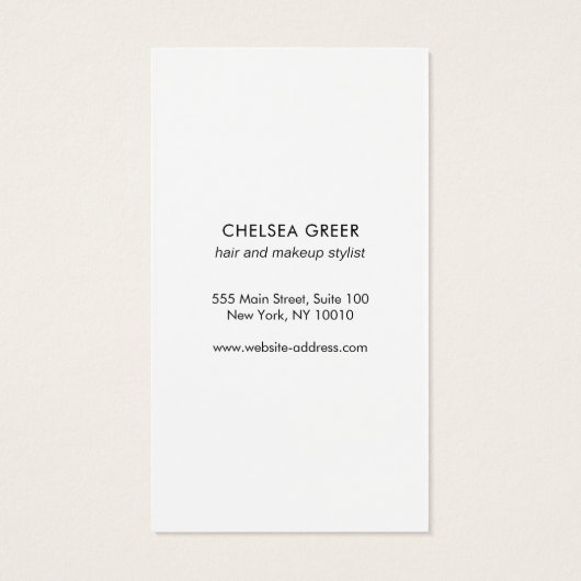 Bordure d'or Rose moderne rose simple (Dos)