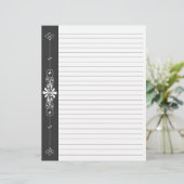 Bordure du panneau de signalisation noir | Pages à (Debout devant)