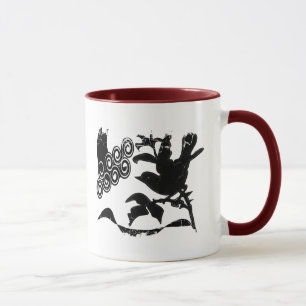 Bordure en détresse - Mug à 2 côtés