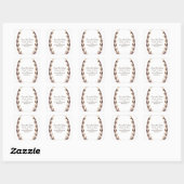 Bordure en plumes Enregistrer les stickers de date (Feuille)
