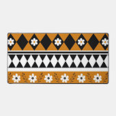 Bordure Fleur Diamant Boho Motif Floral (Recto)