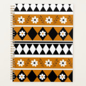 Bordure Fleur Diamant Boho Motif Floral (Devant)