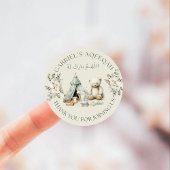 Bordure florale et Sticker Teddy Aqeeqah Favoriser