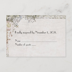 Bordure florale vintage RSVP