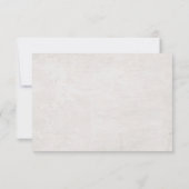 Bordure florale vintage RSVP (Dos)