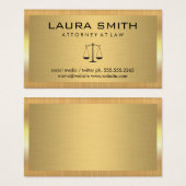 Bordure métallique or | Métal d'or brossé (Devant & derrière)