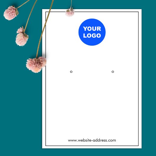 Bordure noire mince Blanc personnalisé Ajouter une